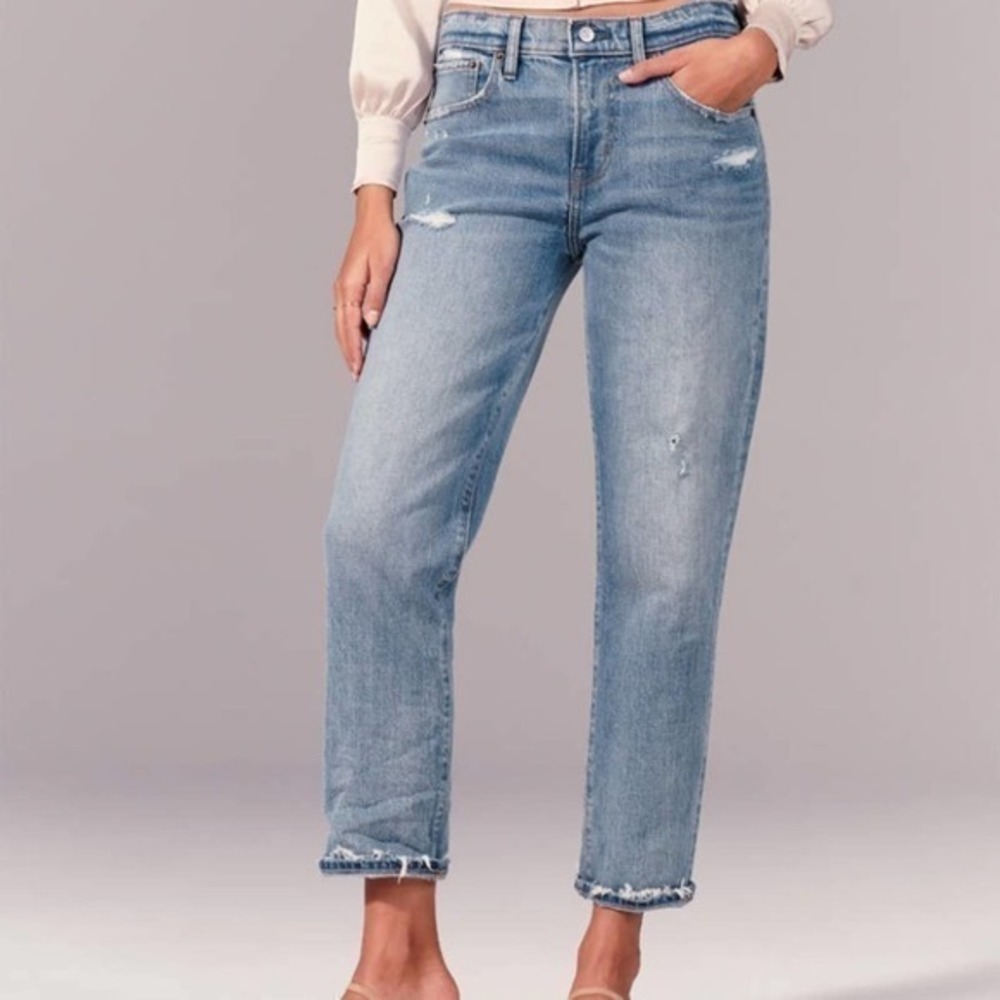 Mid Rise Boyfriend Jeans​ - Picture 3 of 10